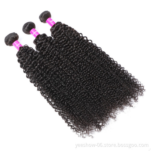 wholesale grade 12a human weave hand tag human 36 inch frontal brazilian kinky curly hair  bundles in colour